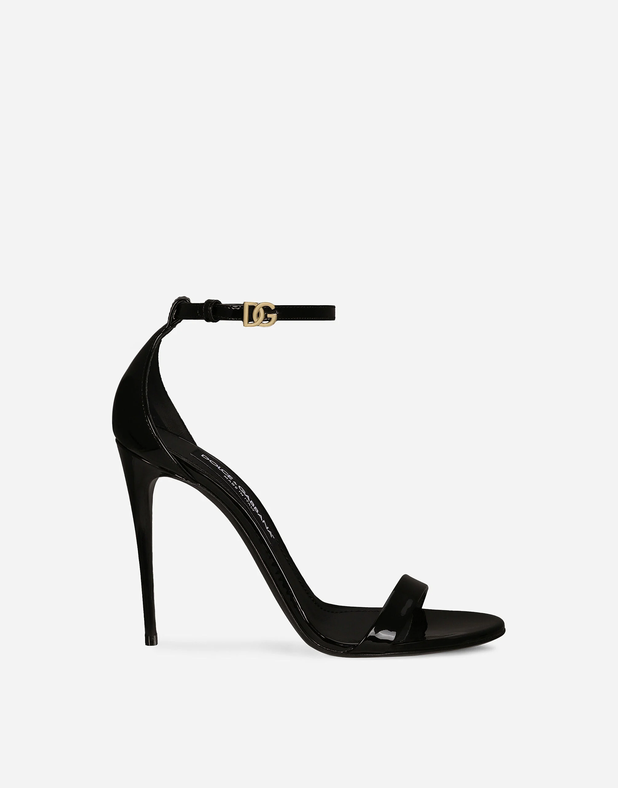 Dolce & Gabbana — Sandales en cuir verni — photo 1