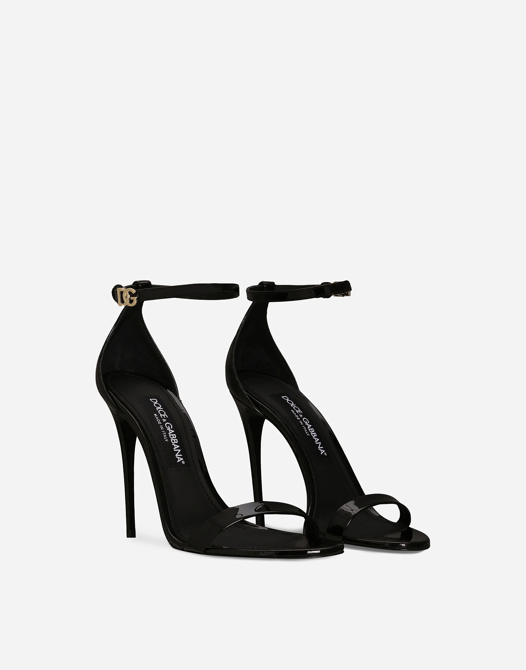 Dolce & Gabbana — Sandales en cuir verni — photo 2
