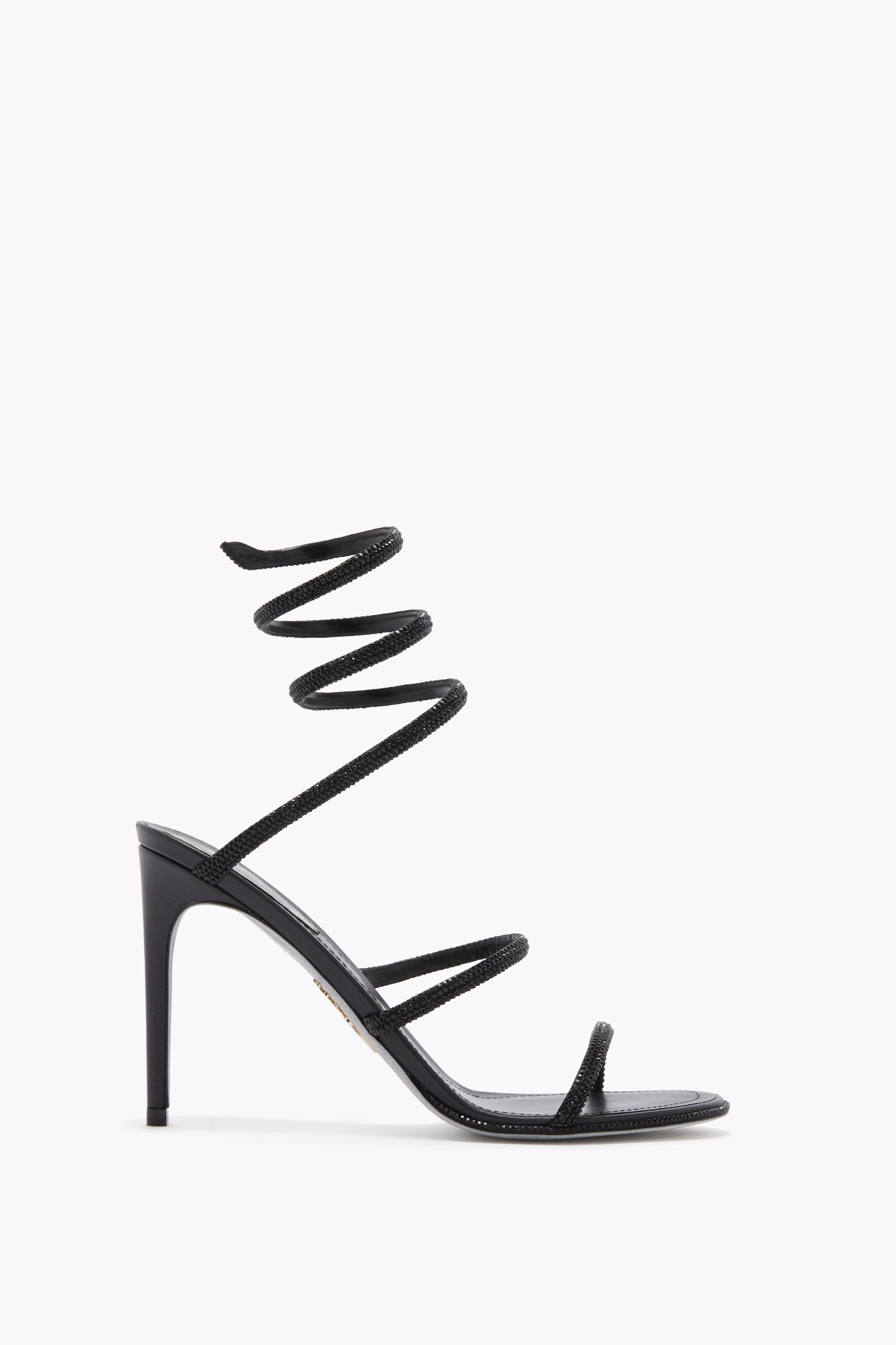 René Caovilla — Cleo Black Sandal 105 — photo 1