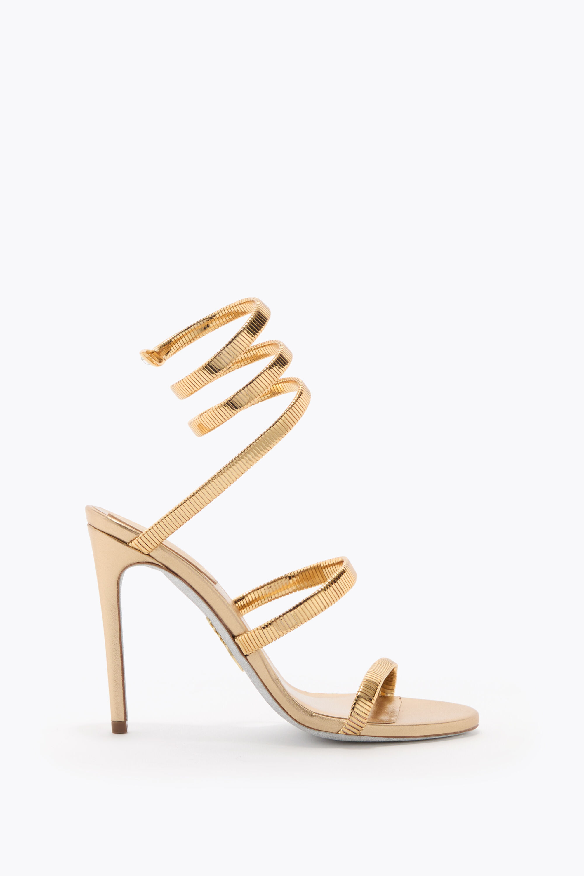 René Caovilla — Juniper Goldmetallic Sandale 105 — photo 3