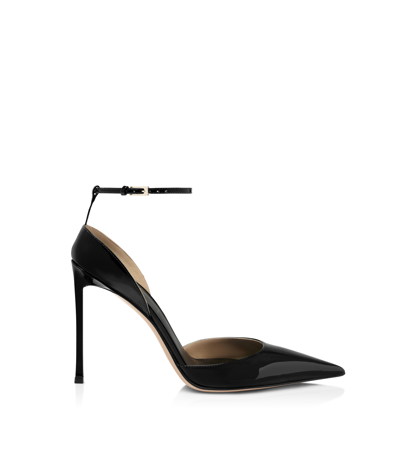 Tom Ford — Patent Leather Vertigo Ankle Strap Pump — photo 1